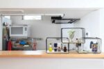 Smake mart Wood and Metal Floating Wall Shelf for Bedroom | Home Decorative Shelf | Wall Shelf for Kitchen Storage (Natural, Black) - Image 6